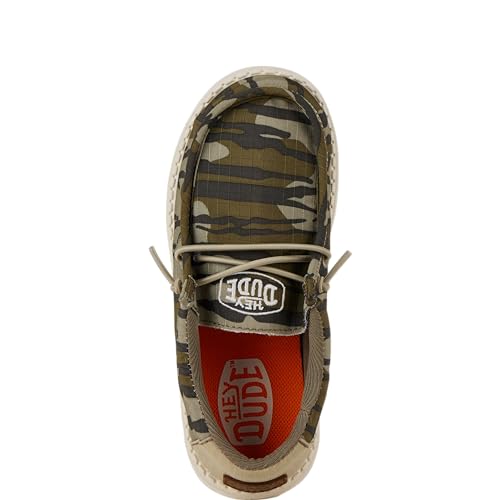Image of HEYDUDE Boys' Wally Mossy Oak Slip On Shoes