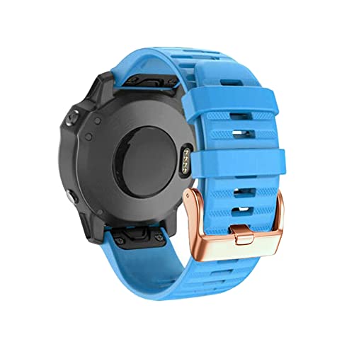 Correa de silicona de 22mm para Garmin Fenix 7 y Epix con sistema de liberacion rapida Easyfit