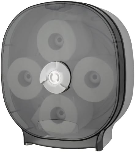 Palmer Fixture RD0044-01 4-Roll Carousel Tissue Dispenser, Dark Translucent