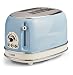 Produktbild Ariete 155 Vintage Toaster, 2 Scheiben, 810 W, 3 Funktionen, 6 Bräunungsstufen, automatischer Auswurf, Blau