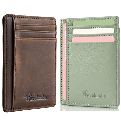 Travelambo Silm Wallet Womens & Wallet for men Card Holder