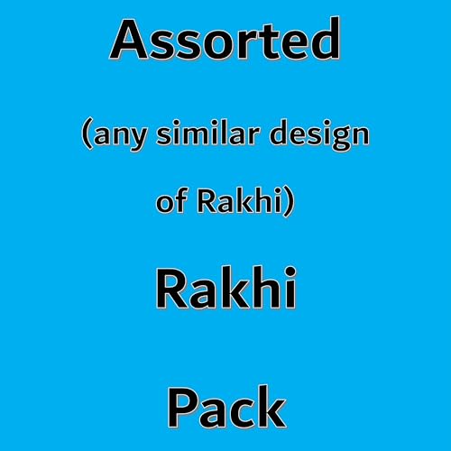 Image of Rakhi Set Combo with Roli Chawal