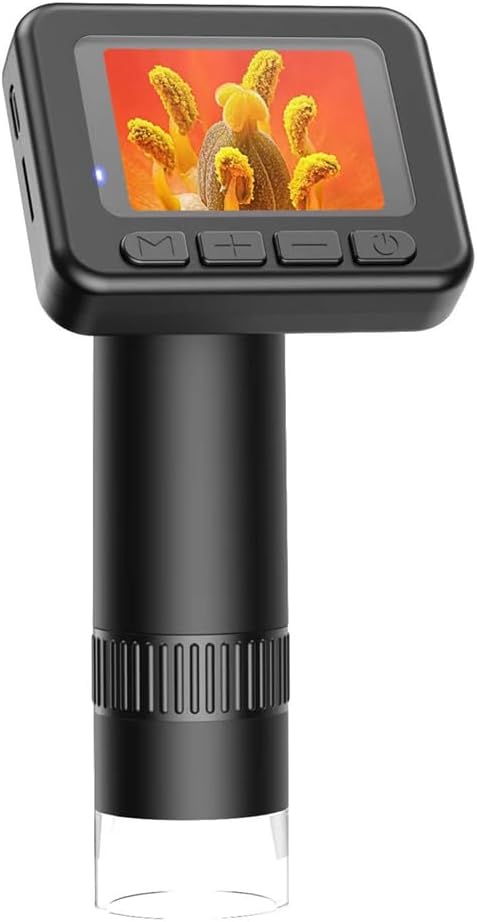 Digitals Mikroskop 4,5 Zoll - 5X-1600X Vergrößerung Mit 1080P HD Für Kinder