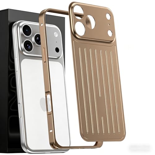 Coque anti-chute iPhone 17 Pro Max avec boucle hippocampe en métal
