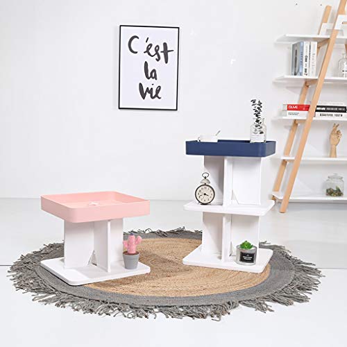 Table basse au montage simple avec étagère de rangement salon - 6