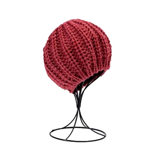 1pc moderne métal Porte Chapeau Détenteurs décoratif perruque de table Chapeau de stockage de présentoir pour salon ou usage personnel (Noir)