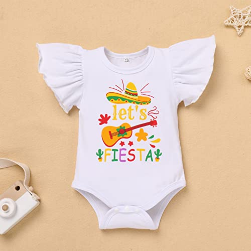Isn't She Lovely Newborn Baby Girls Coming Home Outfit Ruffle Romper Shorts Pants Headband 3PCS Summer Clothes Set4