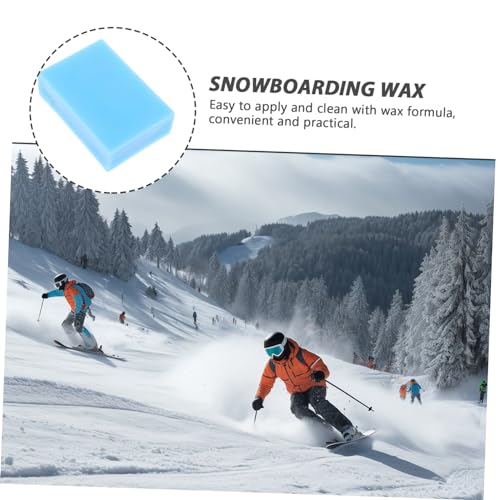 Happyyami Cera para Snowboard Profesional Cera Práctica para Tablas De Esquí Mantenimiento De Equipos De Snowboard Temporada De Invierno - imagen 5