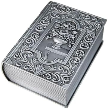 Metal European Vintage Jewelry Box Notepad Desktop Storage image 2
