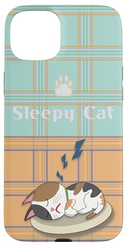 Sleepy Cat �X�}�z�P�[�X iPhone 15 Plus �p