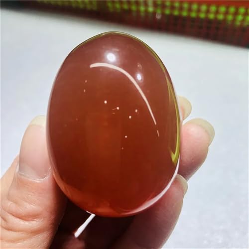 Œuf en cristal de quartz et opale authentique ornement de luxe