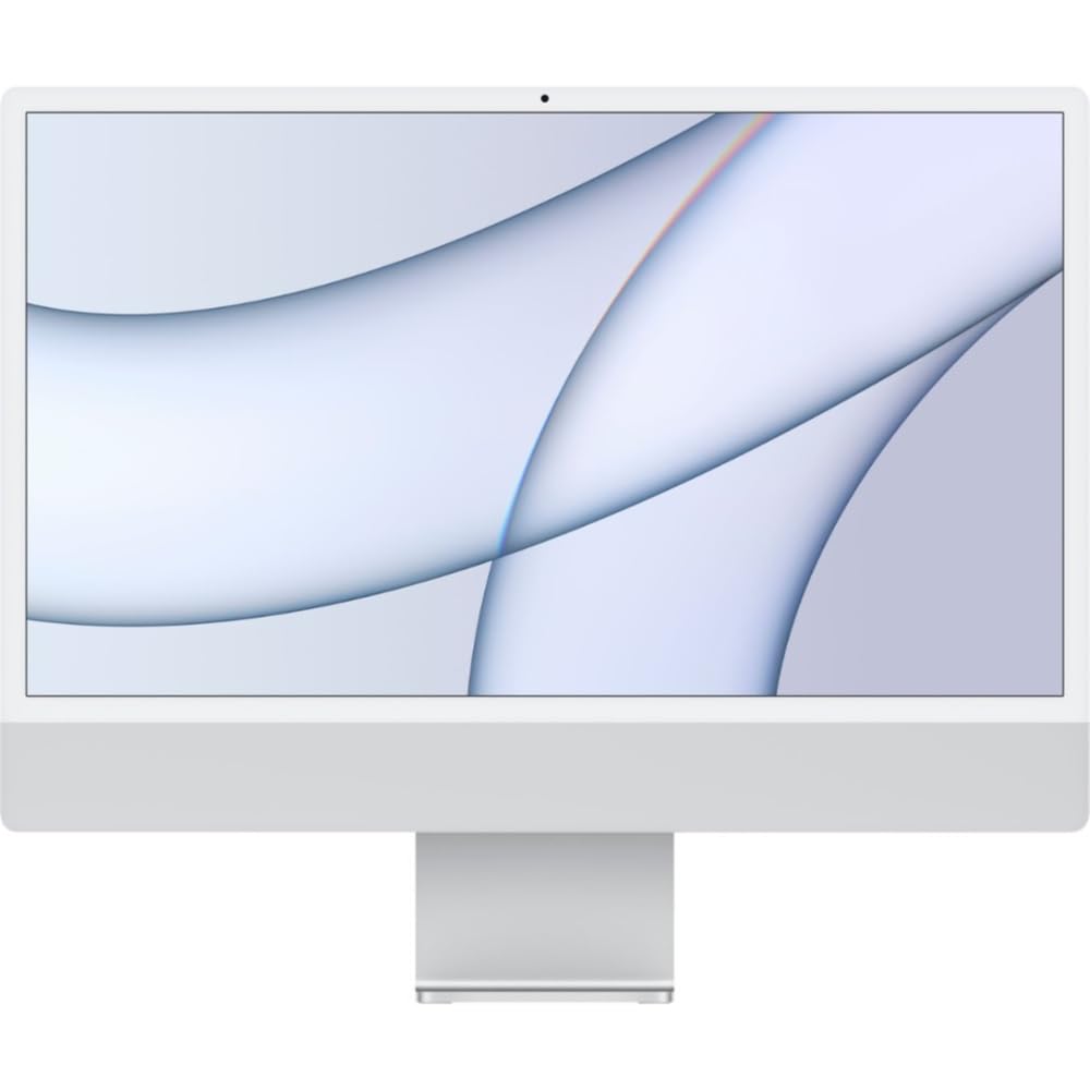 Apple 2021 iMac M1 Chip with 8-Core CPU (24-inch, 8GB RAM 1TB SSD Storage) (QWERTY English) Silver (Renewed)