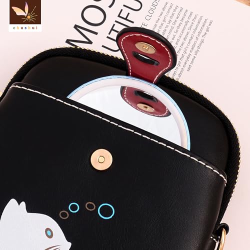 Cell Phone Purse,Small Crossbody Bag for Women,Cute Leather Handbag with Adjustable Strap for Travel Work Daily3