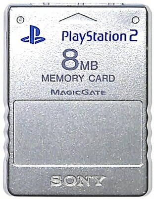 Amazon | PlayStation 2 専用メモリーカード (8MB) サテン・シルバー
