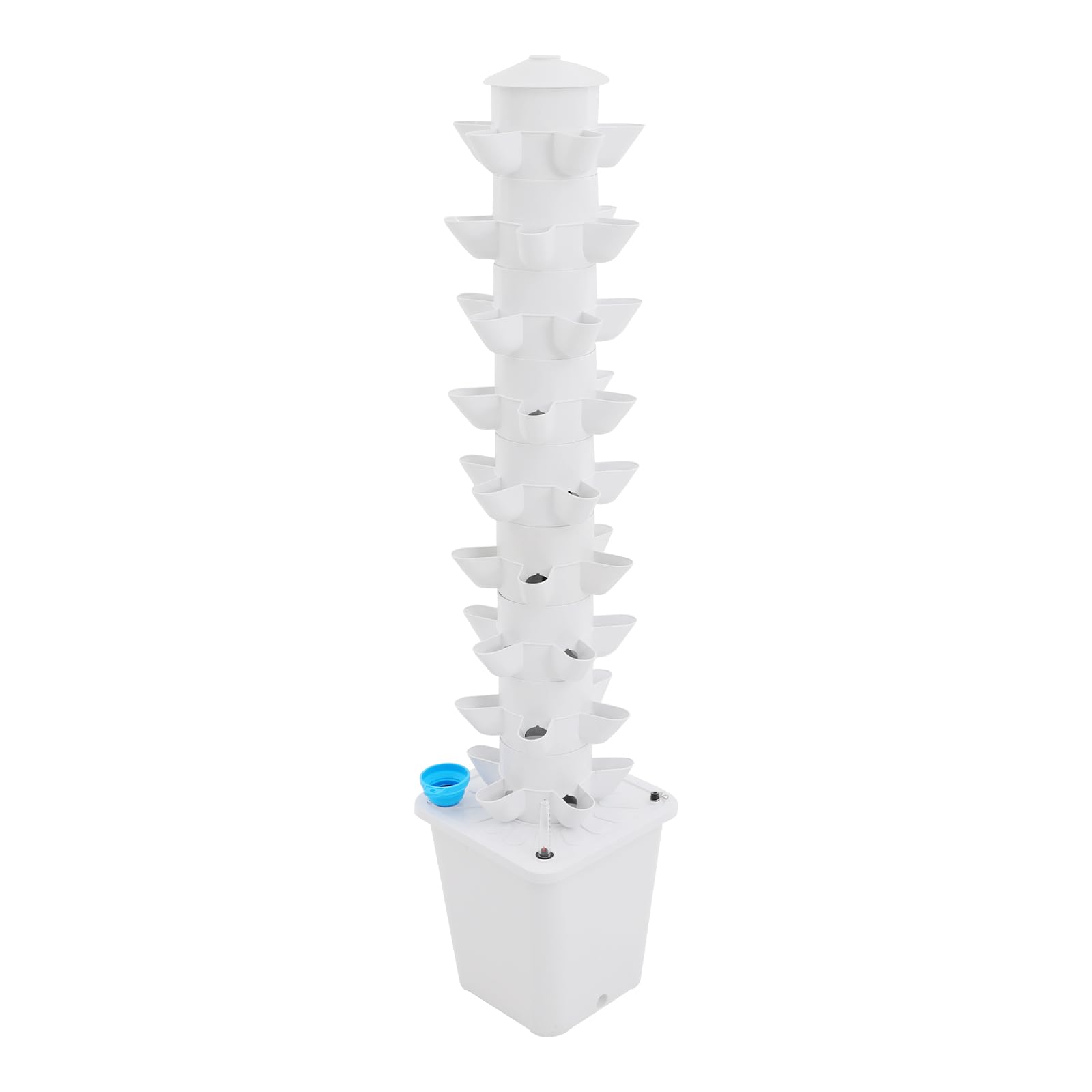 Torre hidropónica, ahorro de espacio, sistema de cultivo hidropónico para interiores