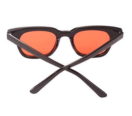 Image of Bestum Inspired Square Sunglasses With Rivets Tinted Lens UV400