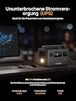AFERIY 400W Tragbare Powerstation, 256Wh LiFePO4 Batterie – Ansicht 6