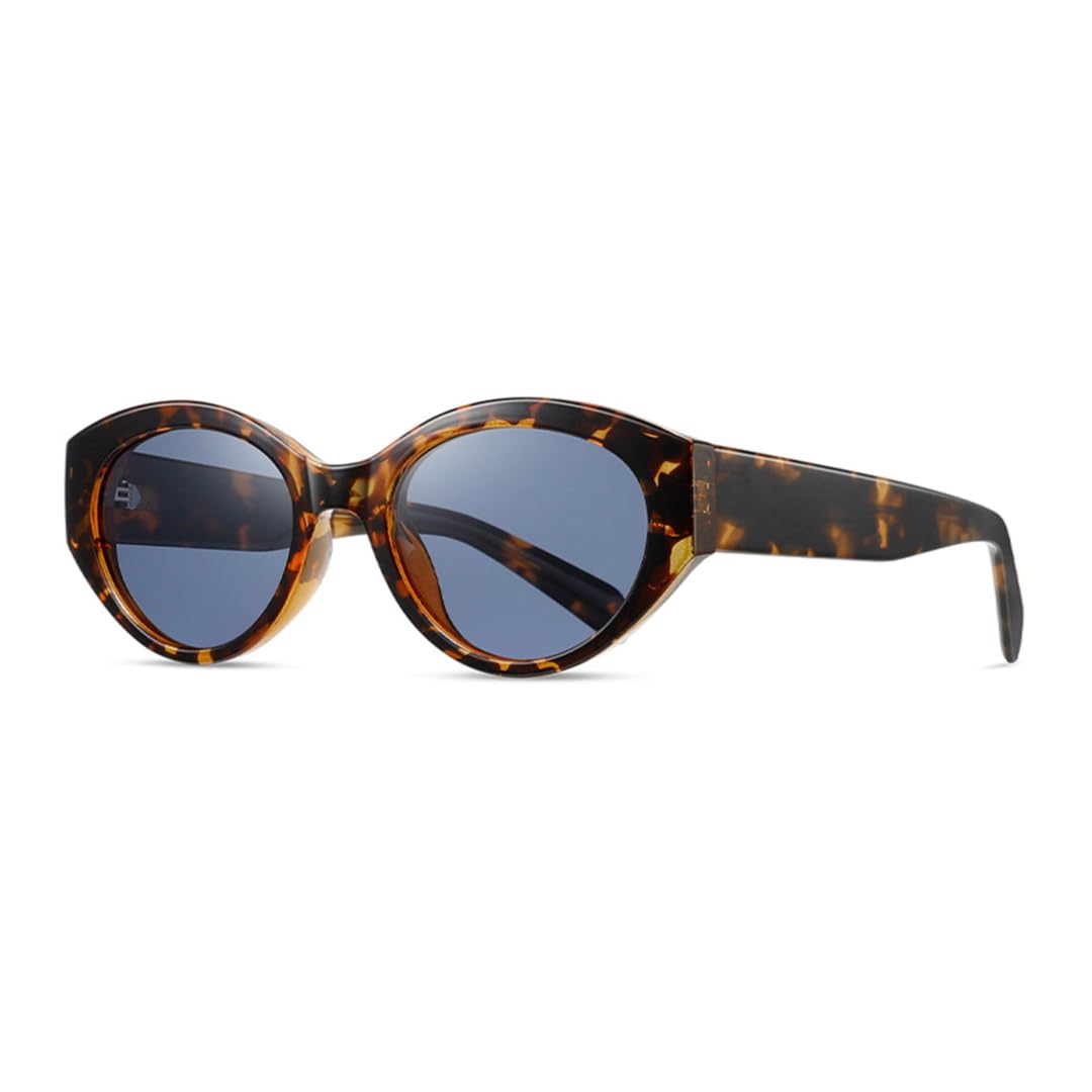 Occhiali da sole polarizzati da donna alla moda Tr90 Cat Eye UV400 in acetato