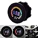 Produktbild Allright 12V Auto KFZ Boot Motorrad LED Digital Voltmeter Wasserdicht Spannungsanzeige für Auto Motorrad LKW Boot Marine