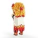 MACTANO Anime Demon Figure Micro Mini Building Set Slayer Rengoku Kyoujurou Building Block Toy for Adult-1383pcs