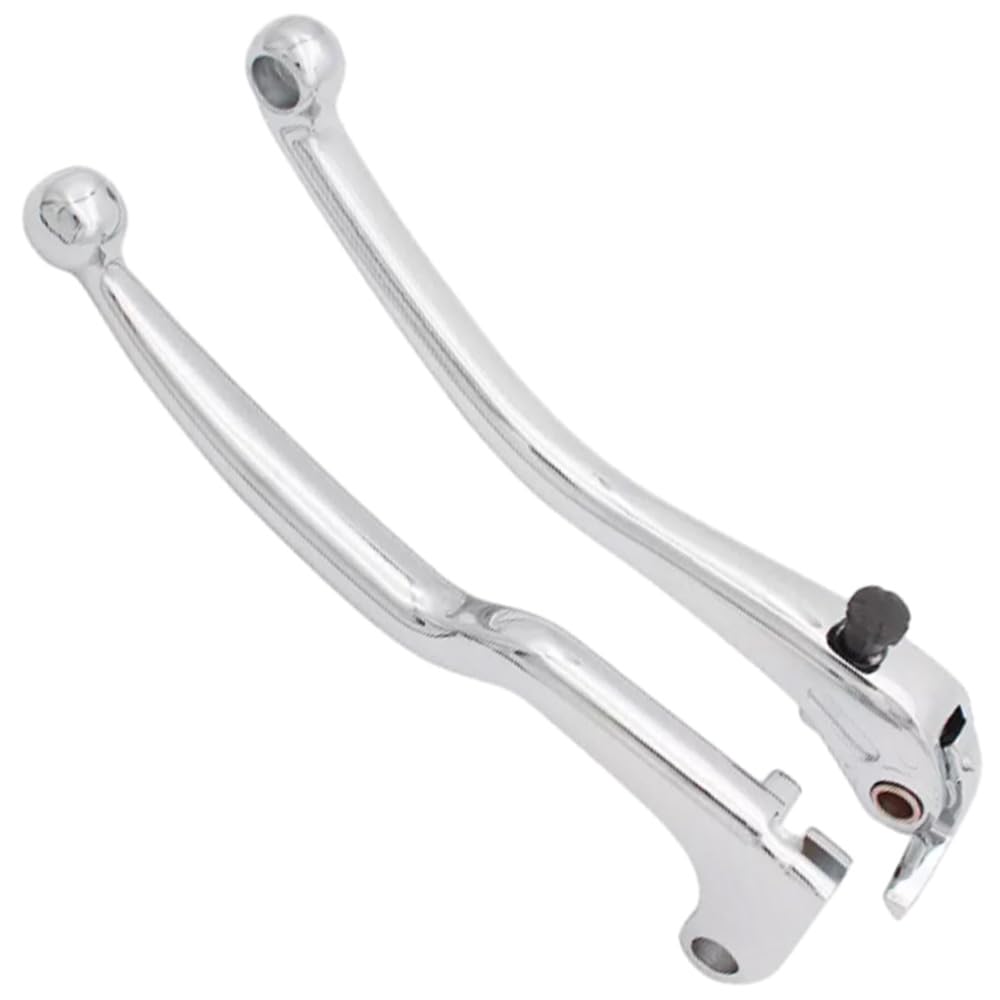 Baceyong – Ensemble de leviers de frein à main et d’embrayage pour moto, pièces de moto Compatible avec Yamaha YZF R1 / YZF-R1 2004-2012, chromé