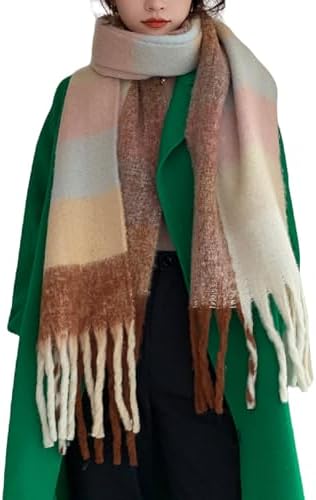 Wander Agio Winter Women Warm Scarf Long Shawl Large Scarves Cold...