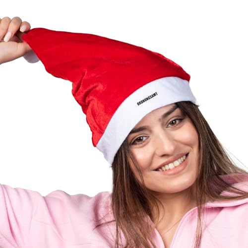 Huuraa Weihnachtsmütze Ordnungsamt Schriftzug Geschenk Rot/Weiß