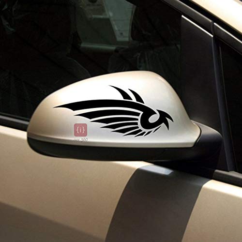 ISEE 360® 2Pcs Car Rear View Mirror Stickers Top Sale Car Styling Angle Wing Stickers for Car