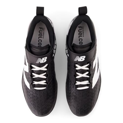 New Balance New Balance Men's FuelCell 4040 V8 Metal Baseball Shoe, Black/White, 10 M