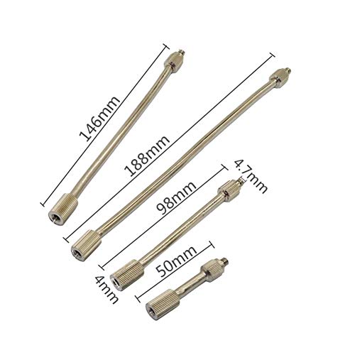 Buse de brumisation et support de buse flexible 3/16 en cuivre orientable 10cm