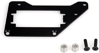 LCX Racing 1/10th RC Crawler Car Aluminum Front Servo Mount for Axial SCX10 PRO, Upgrades Parts Accessories