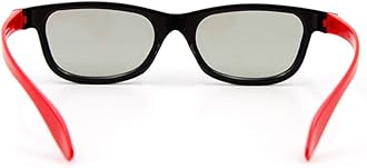 Generic G66 Passive 3D Glasses, Polarized Lenses, Black, Cinema, Movie Enthusiasts, Frequent Cinema Goers, Unisex, All Ages