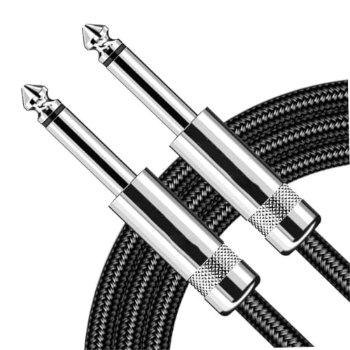 Cable de audio para guitarra trenzado ideal para ensayos en casa y directos