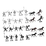 Juguetes: hechos de material plástico, son seguros y duraderos, modelo soldado