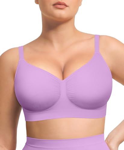Image of Lover-Beauty Bralettes for Women Wireless Stretch Unlined Everyday Bra