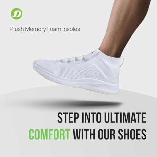 Image of DOCTOR EXTRA SOFT Men's Sports Shoes with Memory Foam Cushioned Insole| Running Walking Gym Training Jogging Athletics| Comfortable & Stylish| Casual & Lightweight| Slipon Sneaker Gent's & Boy's D-2007