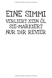  Eine Simmi Verliert Kein Öl Sie-markiert Nur Ih: Notizbuch Journal Tagebuch 100 linierte Seiten  6x9 Zoll (ca. DIN A5)