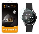 (3 Pack) Supershieldz Designed for Fossil Gen 5 LTE Smartwatch Tempered Glass Screen Protector, Anti Scratch, Bubble Free