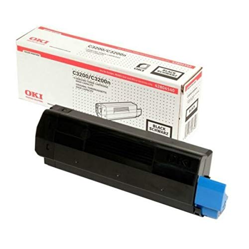 Toner noir OKI C 3200 N original de 3000 pages pour imprimante laser