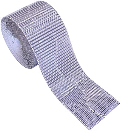 Bright Ideas Corrugated Border Rolls, Natural, 10cm x 7.5m, BI7875