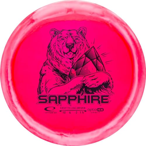Dynamic Discs Latitude 64 Opto Ice Orbit Sapphire Distance Driver Golf Disc - Colors Will Vary