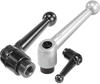 Kipp Adj Handle, 1/4-20, Int, 1.85, 1.28, Blk