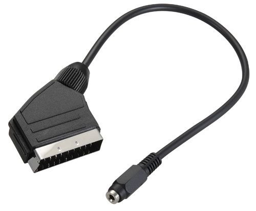 ADAPTATEUR PÉRITEL/JACK 3,5 MM 0,25 M