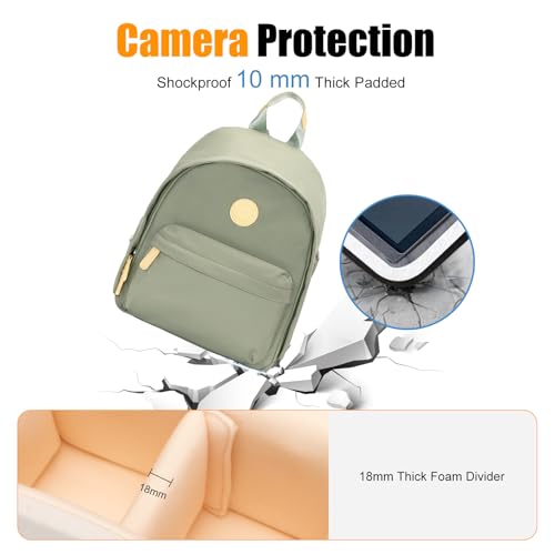 Mochila para cámara pequeña Cwatcun para mujeres miniatura 6