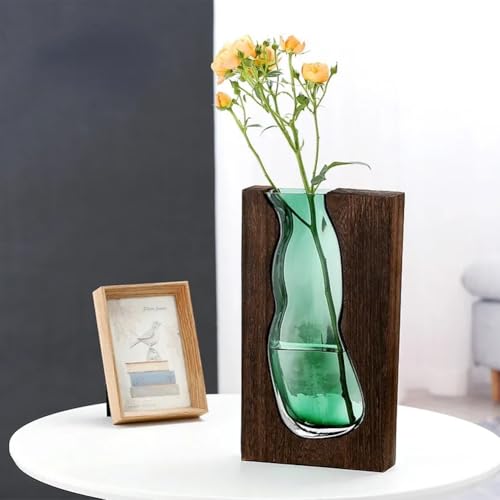 Vase hydroponique champêtre pour table basse de salon - 6