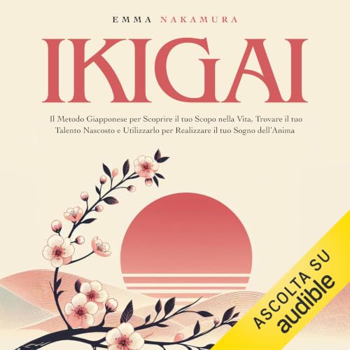 Diseño de la portada del título Ikigai