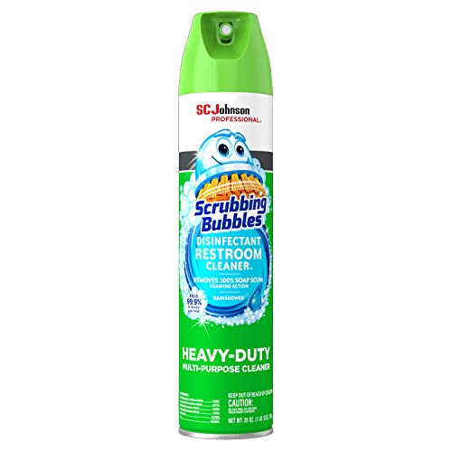 SC Johnson Professional SCRUBBING BUBBLES Disinfectant Aerosol, 25 Fl Ounce (Pack of 12)