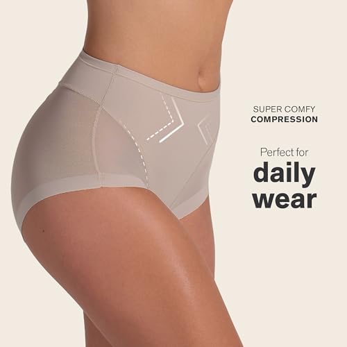 Image of Leonisa Invisible Shapewear Panties, High Waisted Tummy Control Women's Underwear