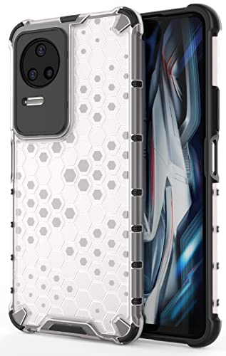 Image of Glasgow Back Case Cover Designed for [ Poco F4 5G ] - Transparent