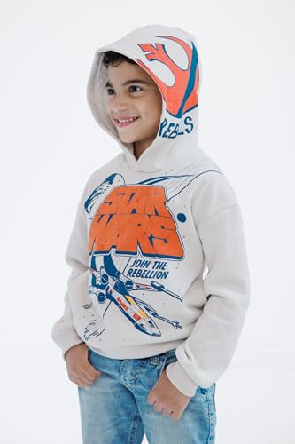 Image of STAR WARS Fleece Pullover Hoodie Little Kid to Big Kid Sizes (4-18-20)